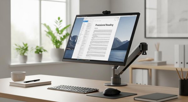 Comment bien choisir un moniteur pivot pour améliorer son espace de travail ?